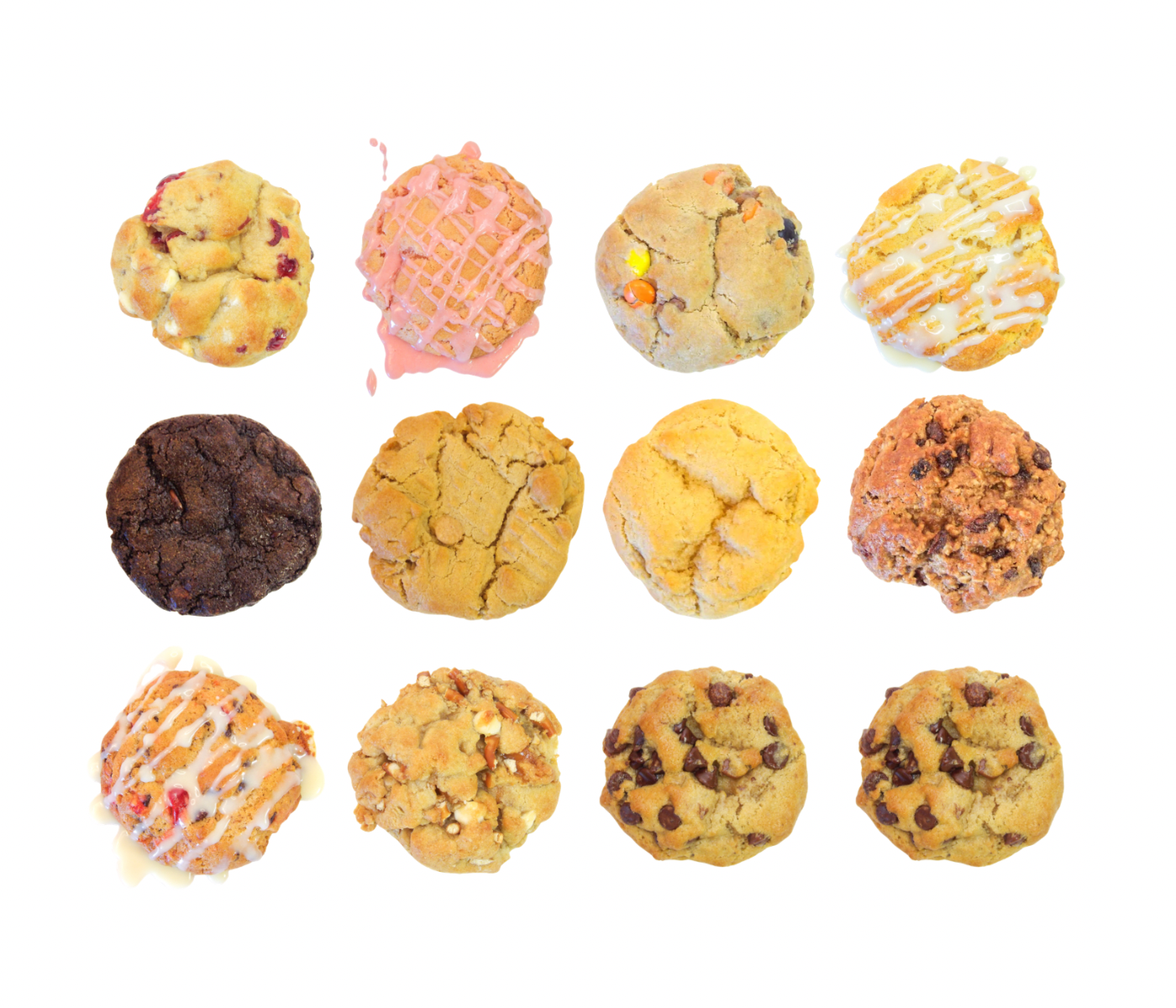 Variety Pack (12 Cookies)